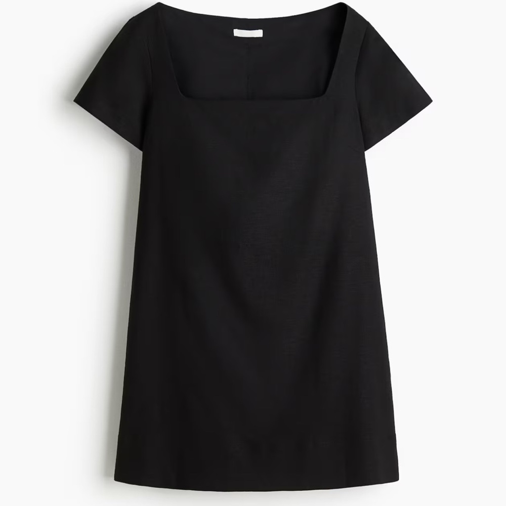 H&M Linen Blend Shift Dress